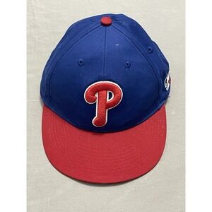 OC Sports Philadelphia Phillies MLB Baseball Hat Youth Blue Red Adjustable Cap